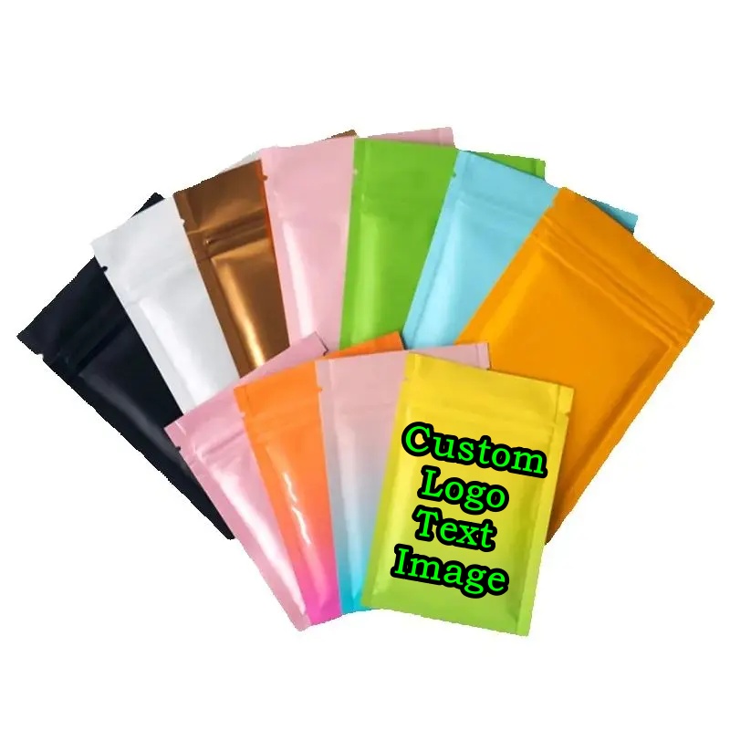Coffee Tea Images - 200 Sachets d'emballage refermables en aluminium