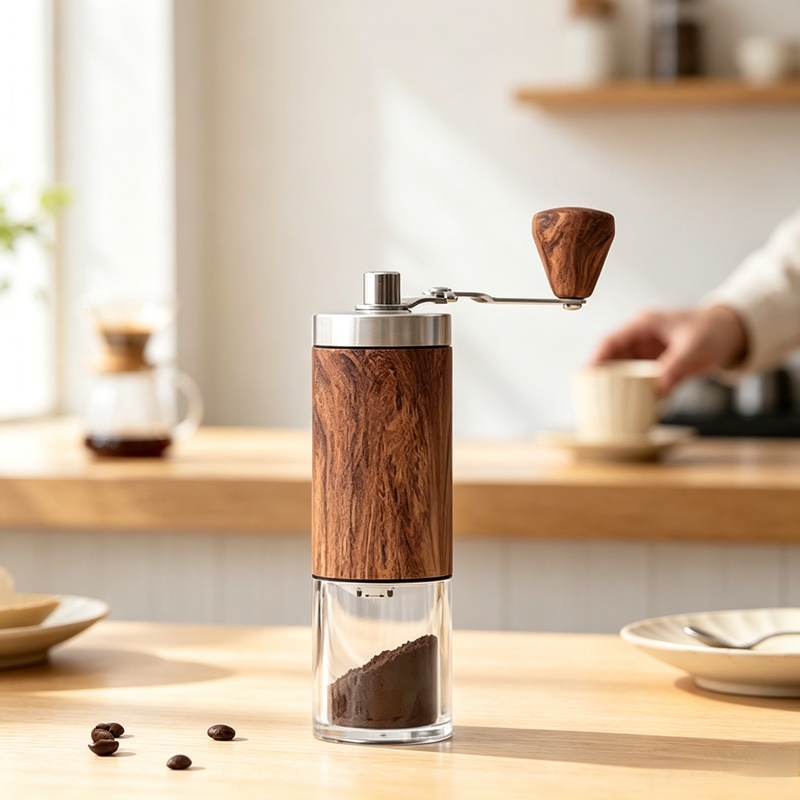 Burr Hand Grinder - Moulin à café manuel portable à