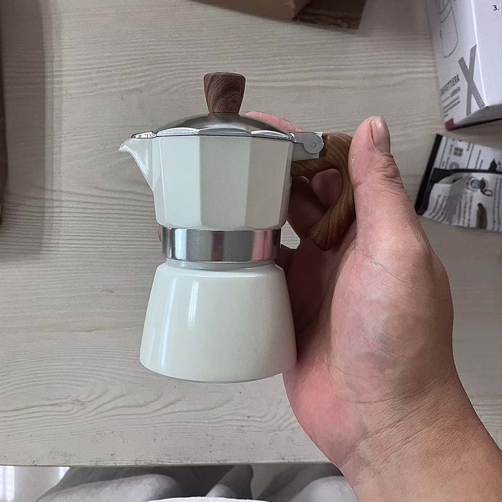 Moka Pot Stove - Cafetière Moka italienne en aluminium, percolateur