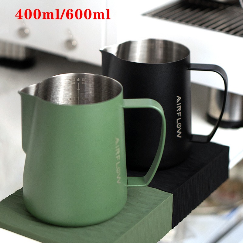 Barista Milk Jug - Tasse à café Latte en acier