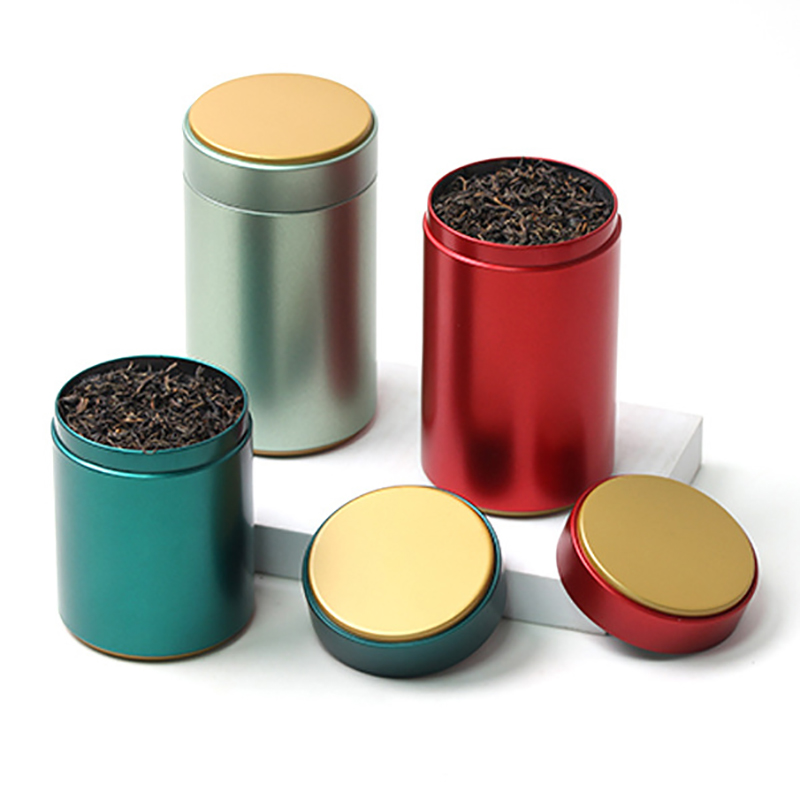 Coffee Tea Sugar - Boîte à thé portable en fer