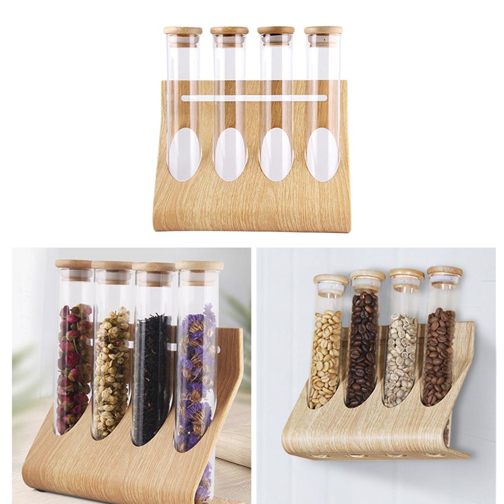 Coffee Tea & Espresso Appliances - Support de rangement en verre transparent