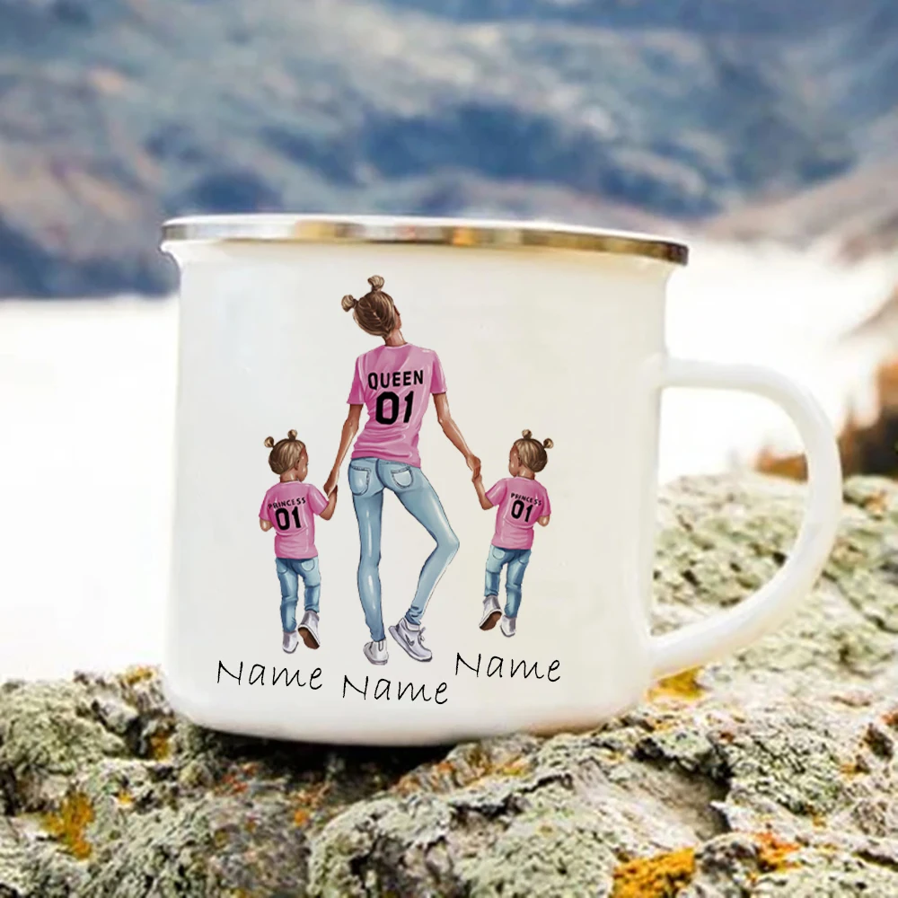 Coffee Tea Name - Tasses à café personnalisées mère deux
