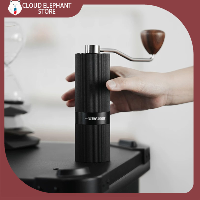 Burr Hand Grinder - MHW-3BOMBER Moulin à expresso manuel, réglages