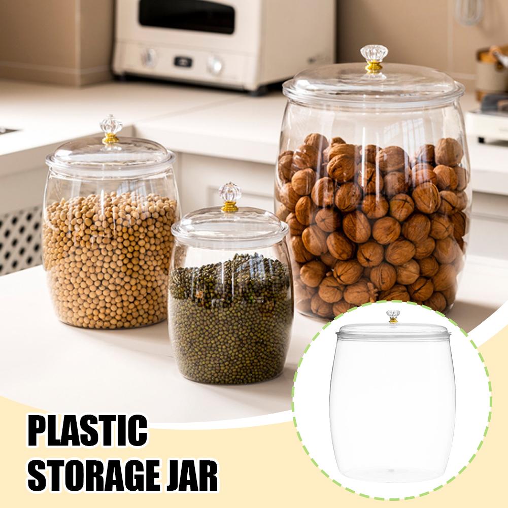 Coffee Tea Sugar - Grand bocal transparent en plastique scellé