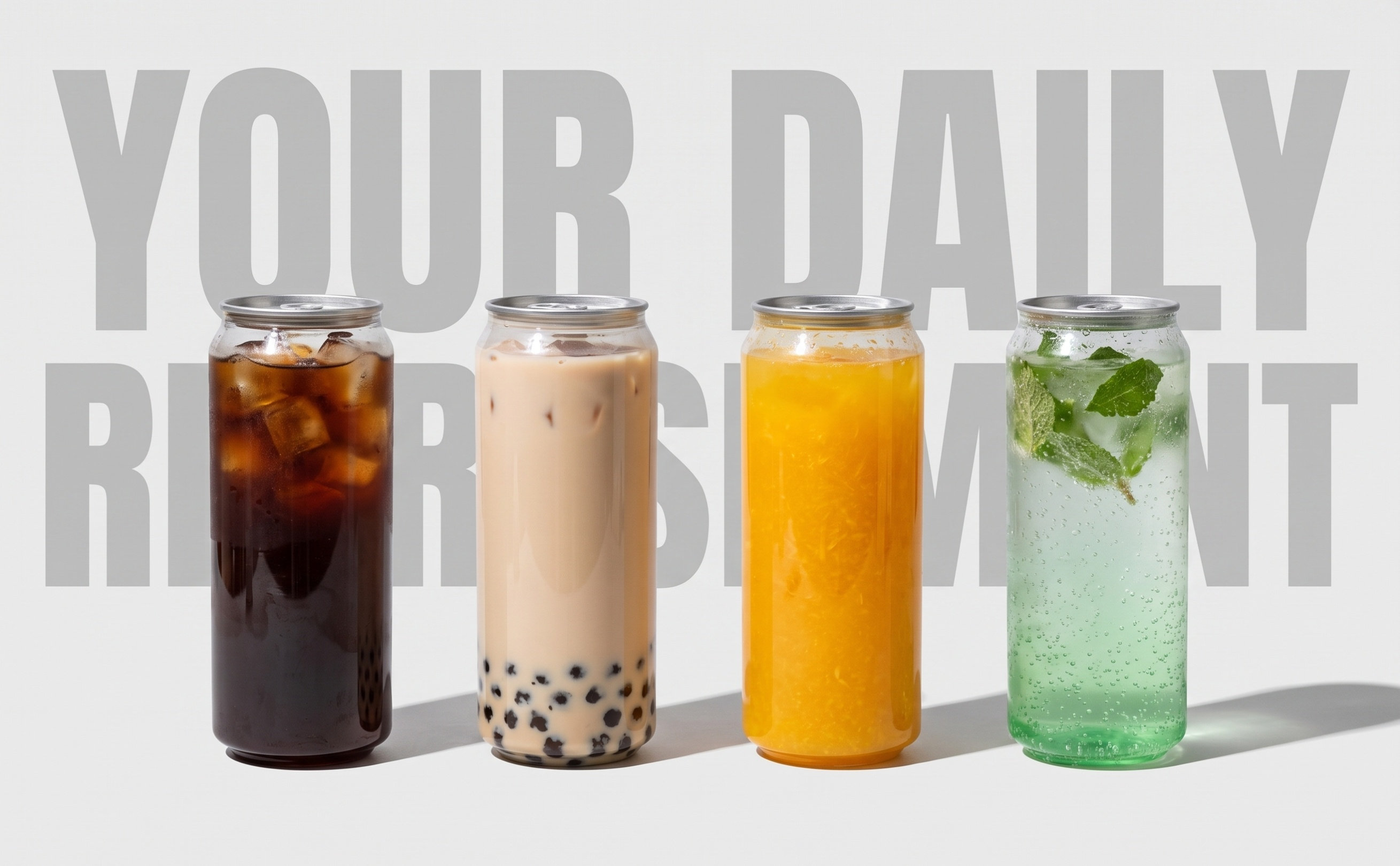 Coffee Tea With Milk - 10 bocaux de conserve haute performance