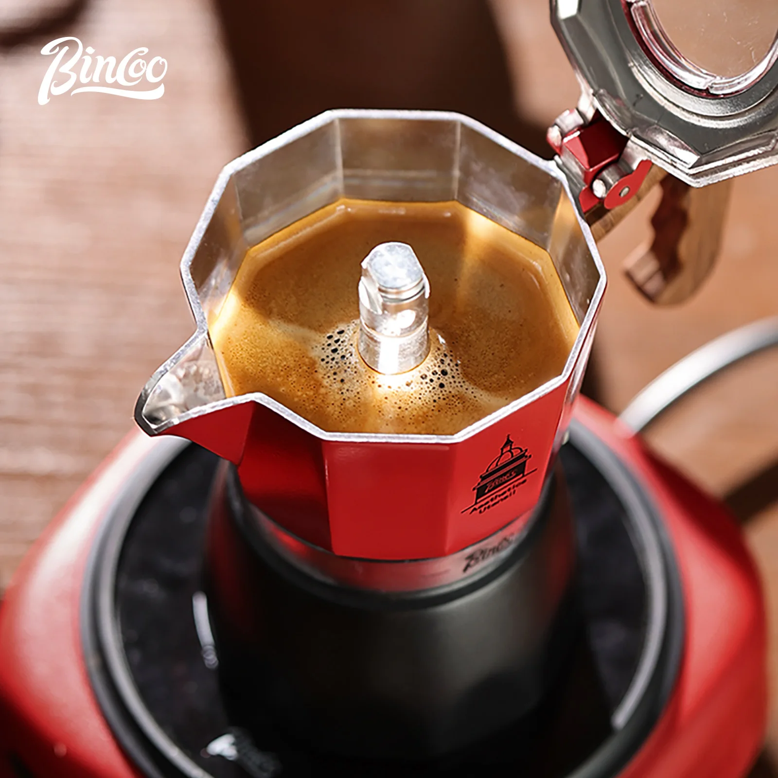 Bincoo Double Valve café Moka  - Moka Pot Stove avis et prix