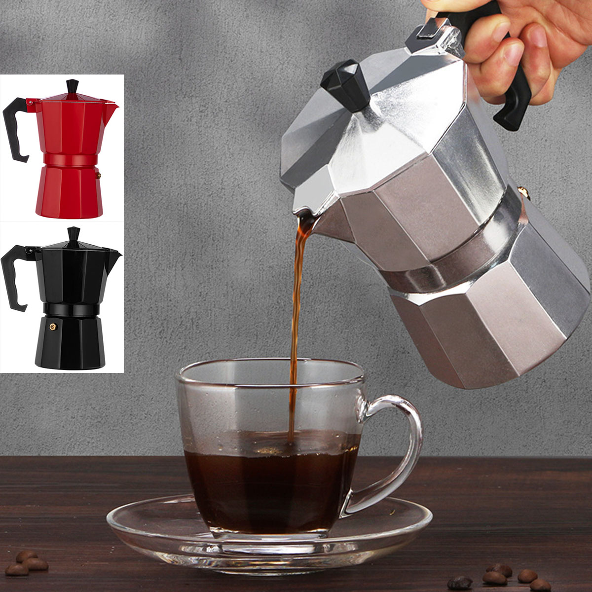 Cafetière Pot aluminium moka e - Moka Pot Stove avis et prix