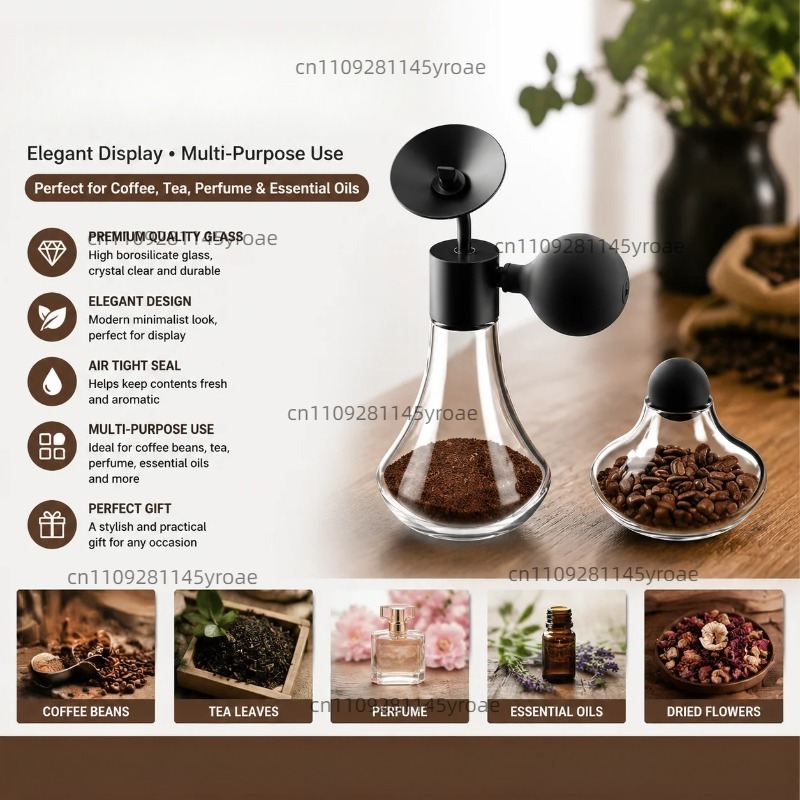 Flacon d'échantillon en verre  - Coffee Tea & Espresso Appliances avis et prix