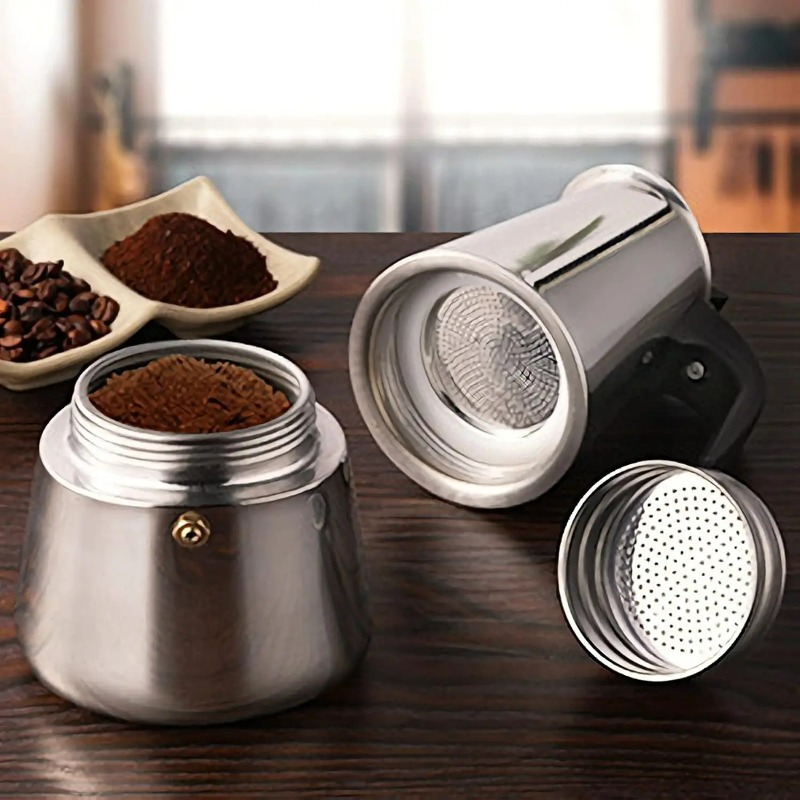 Cafetière Moka 6 tasses en aci - Moka Pot Stove avis et prix