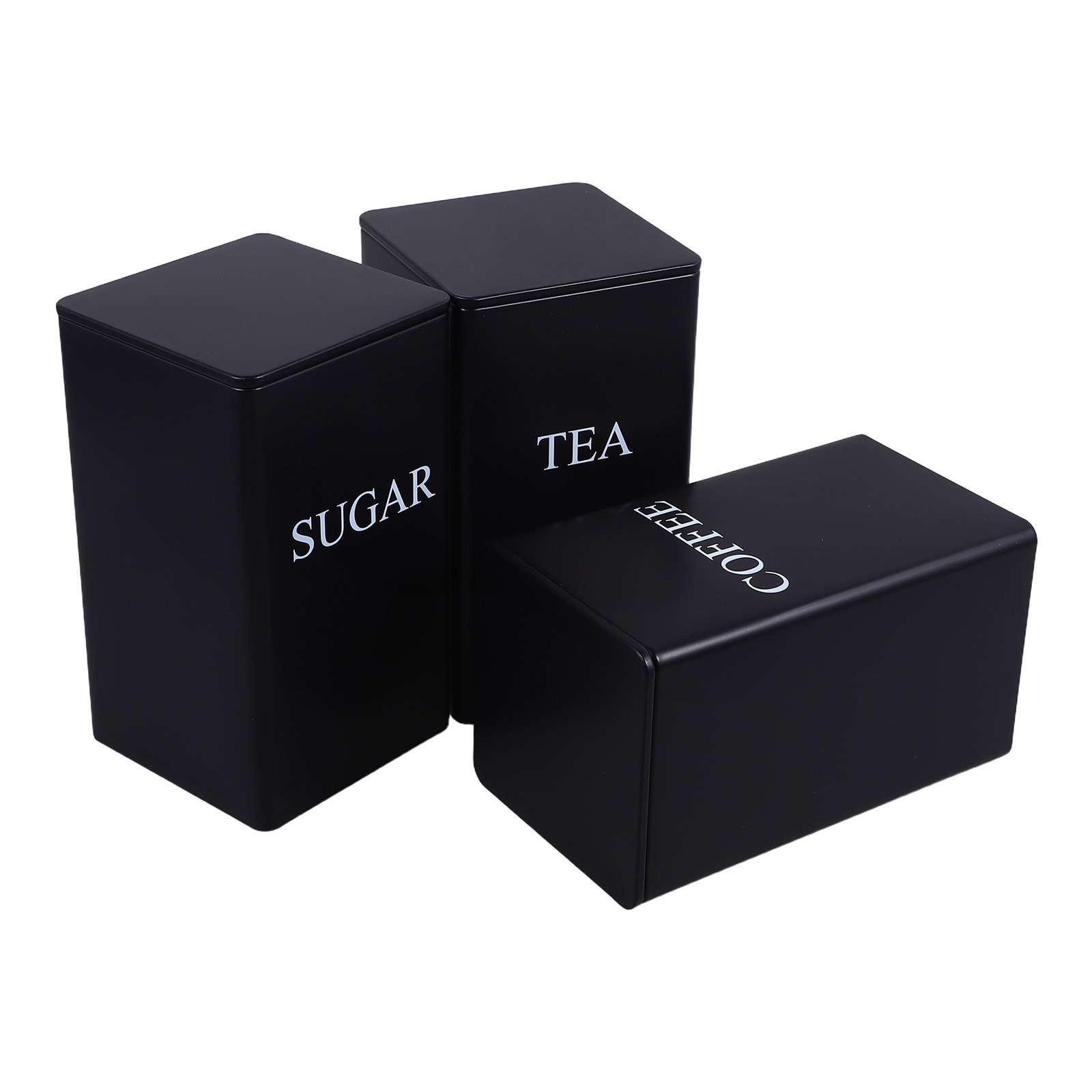 Ensemble de 3 boîtes de rangem - Coffee Tea And Sugar Set avis et prix