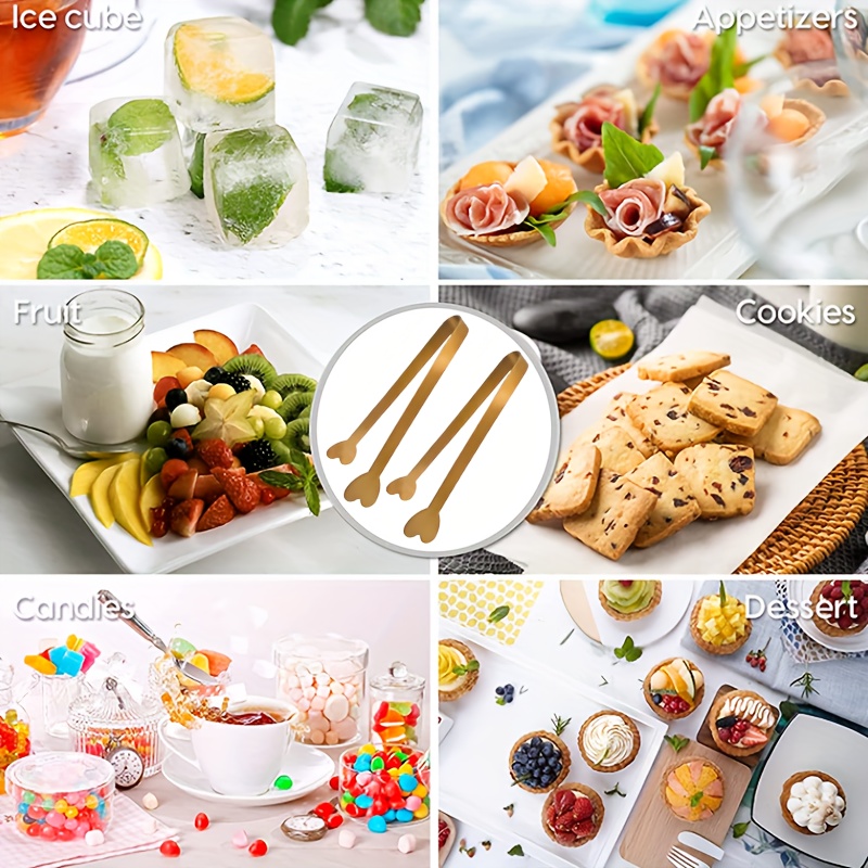 5 pinces miniatures en acier i - Coffee Tea Sugar avis et prix