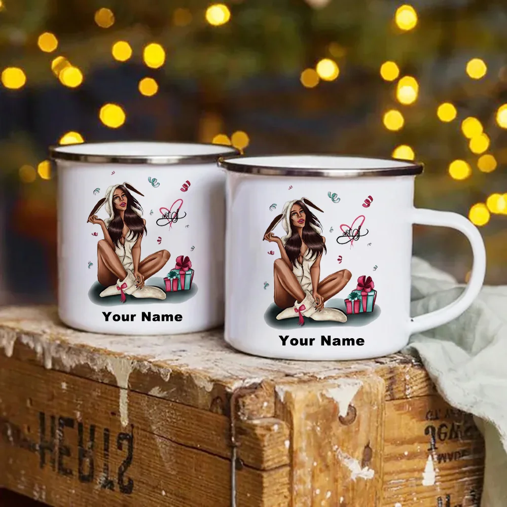 Tasse en émail personnalisée a - Coffee Tea Name avis et prix