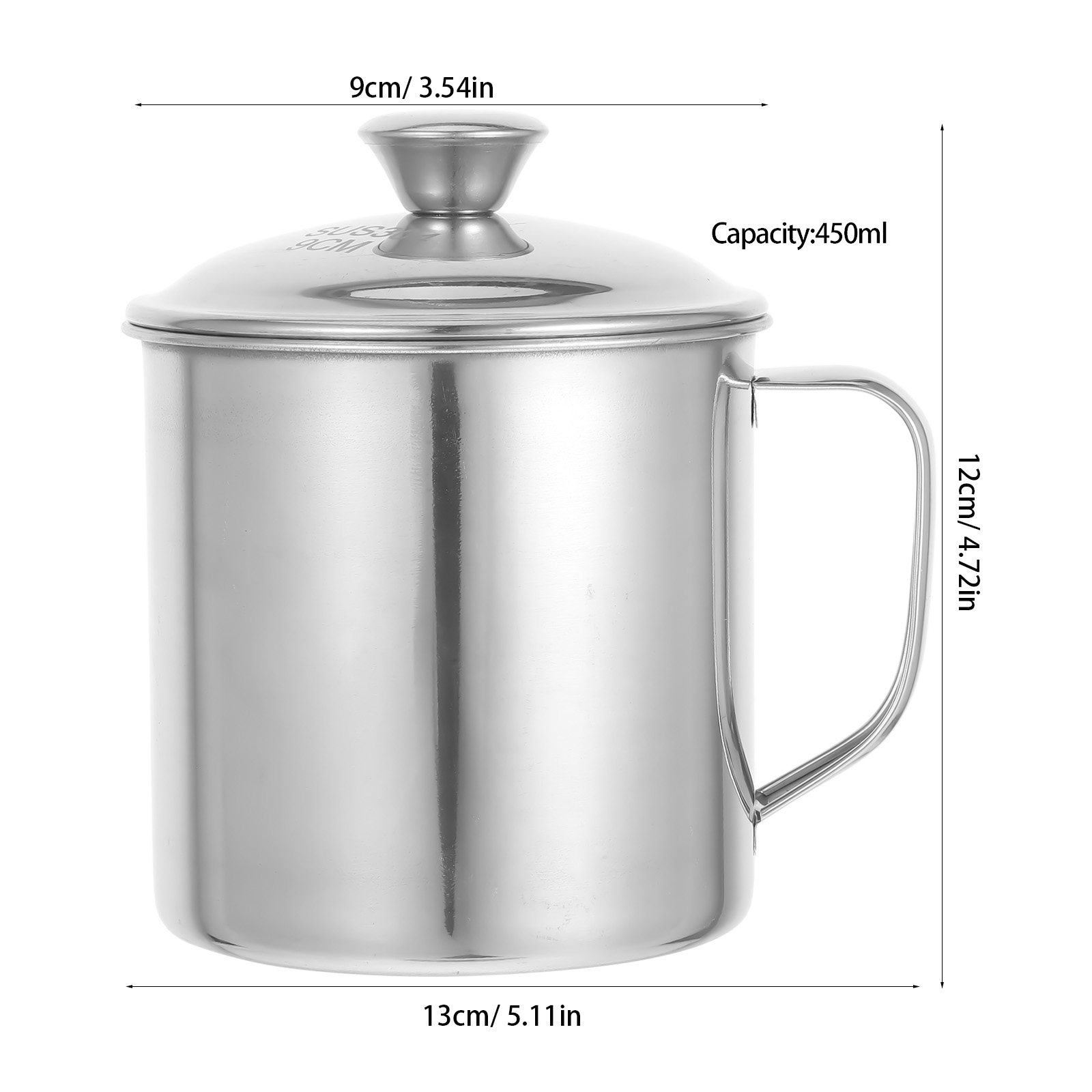 Tasse en acier inoxydable avec - Coffee Tea & Espresso Appliances avis et prix