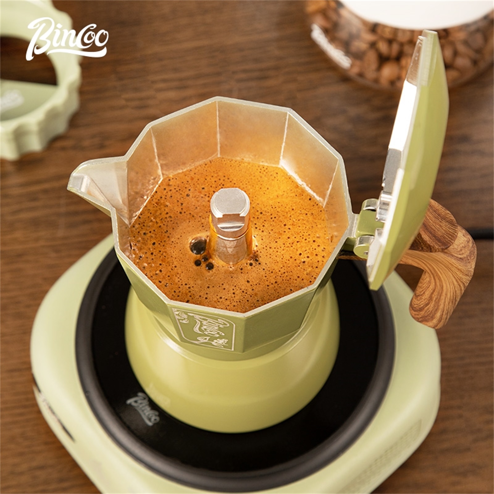Bincoo Premium Moka Pot Set 6  - Moka Pot Stove avis et prix