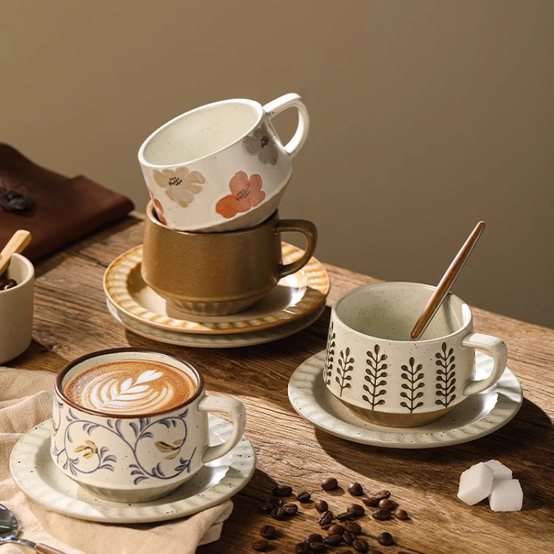 Tasse en céramique rétro poter - Coffee Tea And Sugar Set avis et prix