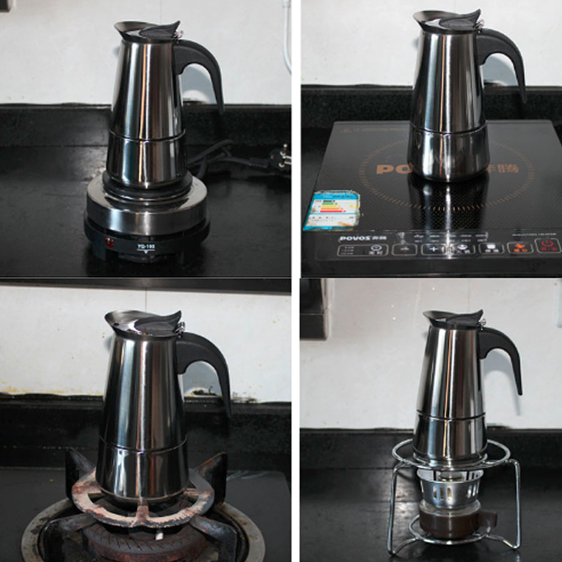 Cafetière expresso Portable en - Moka Pot Stove avis et prix