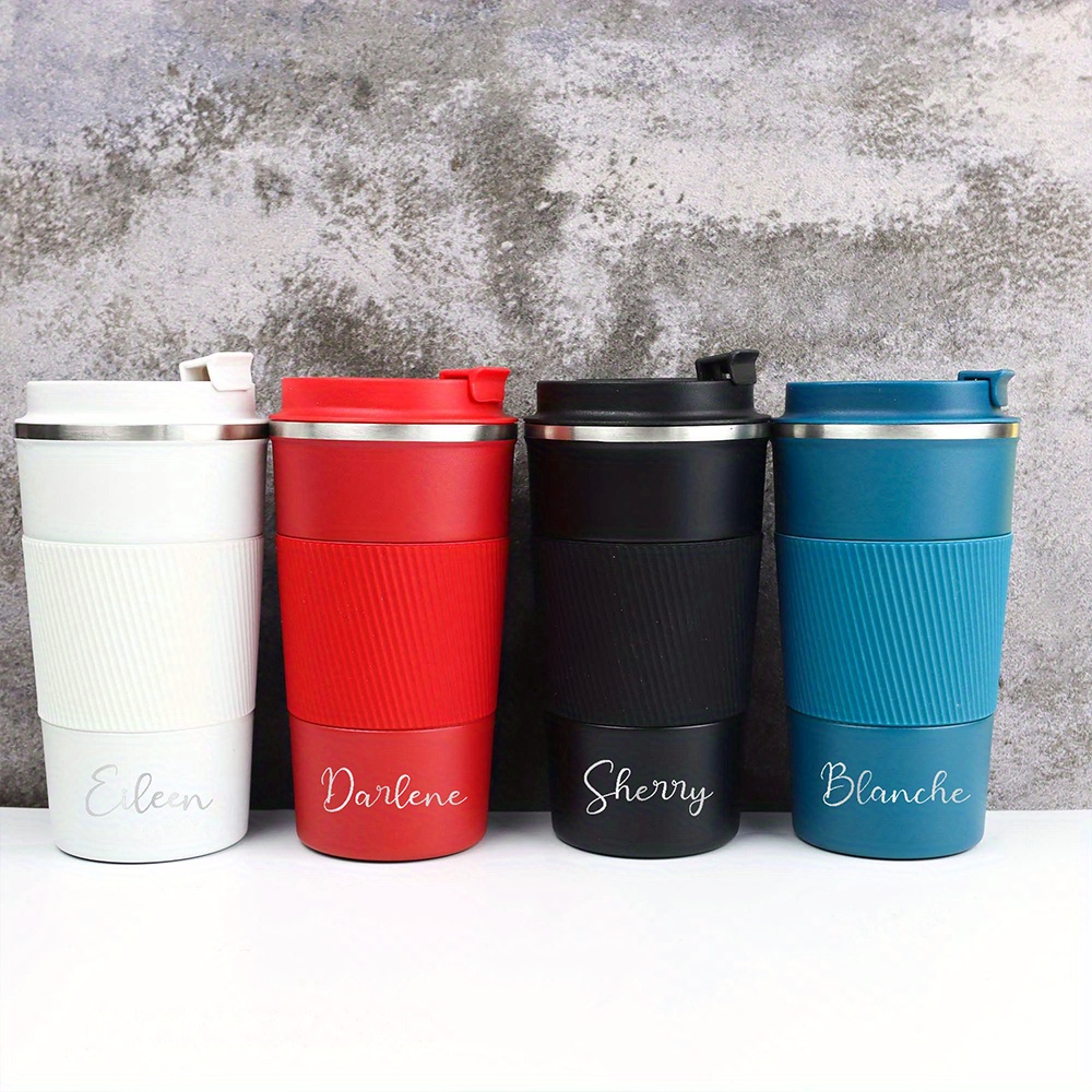 Mug de voyage en acier inoxyda - Coffee Tea Name avis et prix