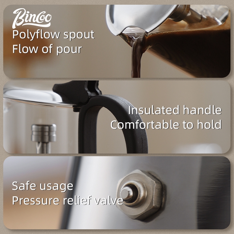 Cafetière Moka à double valve  - Moka Pot Stove avis et prix