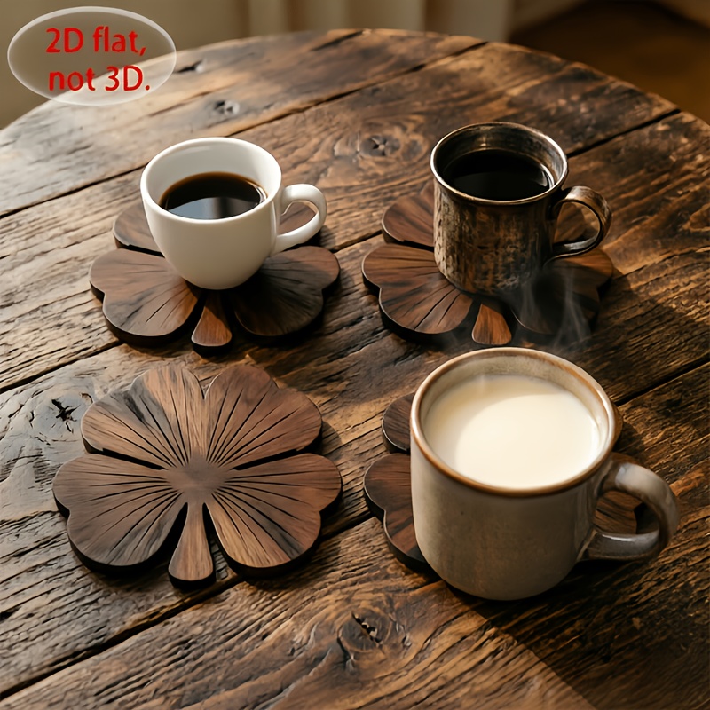 4 pièces de sous-verres plats  - Coffee Tea And Sugar Set avis et prix