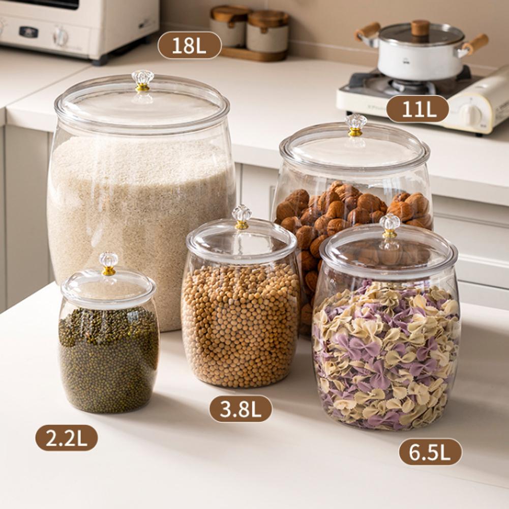 Grand bocal transparent en pla - Coffee Tea Sugar avis et prix