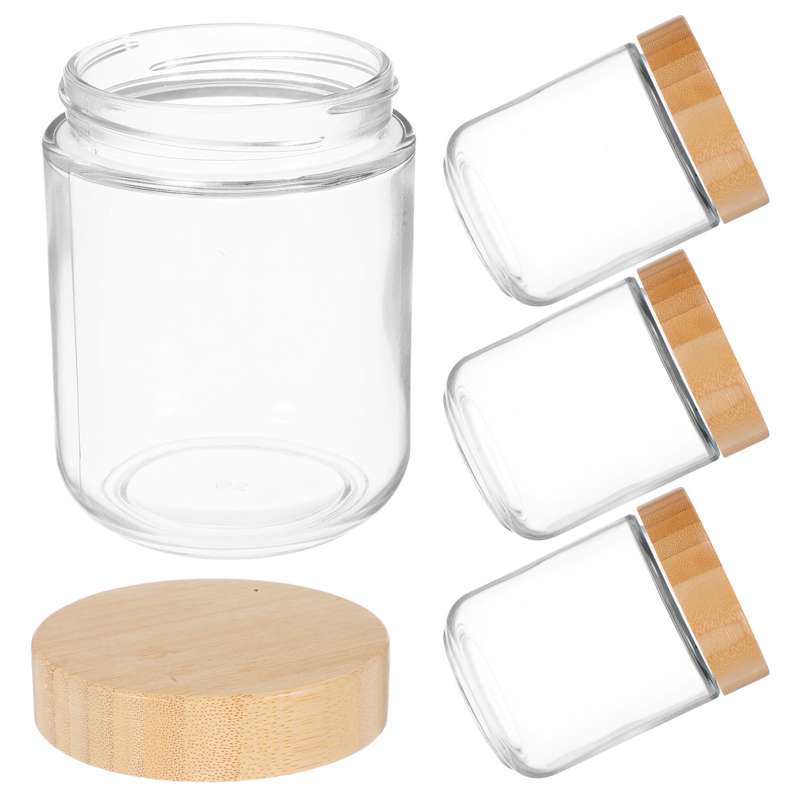 4 boîtes en verre robustes ave - Coffee Tea Sugar avis et prix