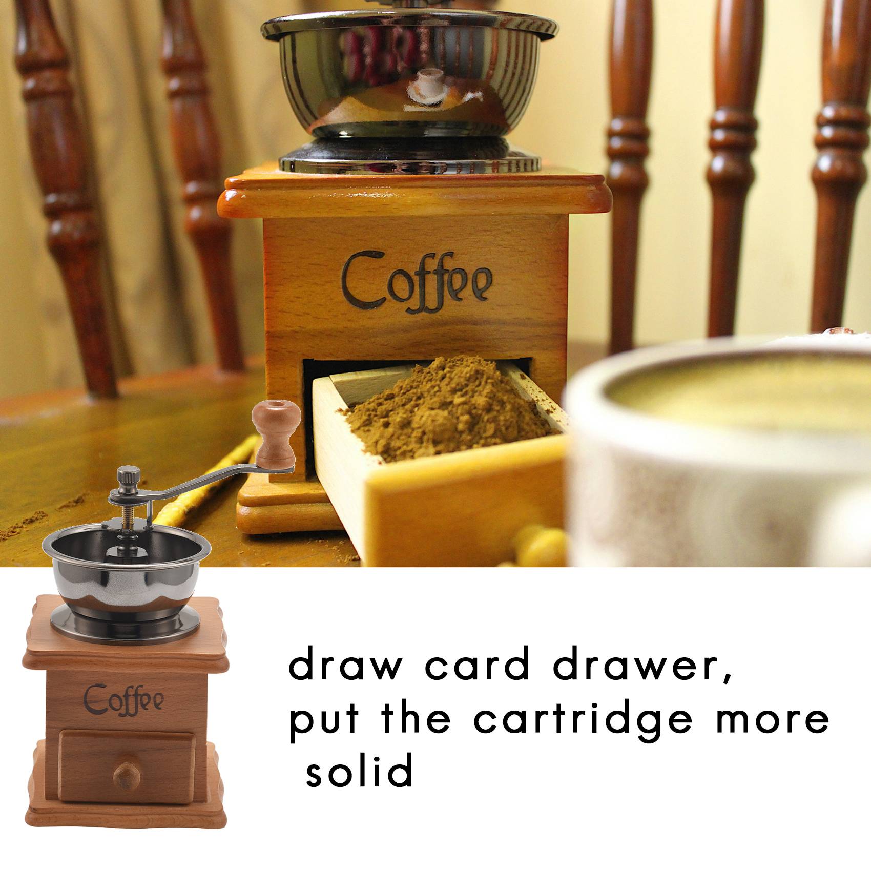 [Promotions] Moulin à café man - Burr Hand Grinder avis et prix