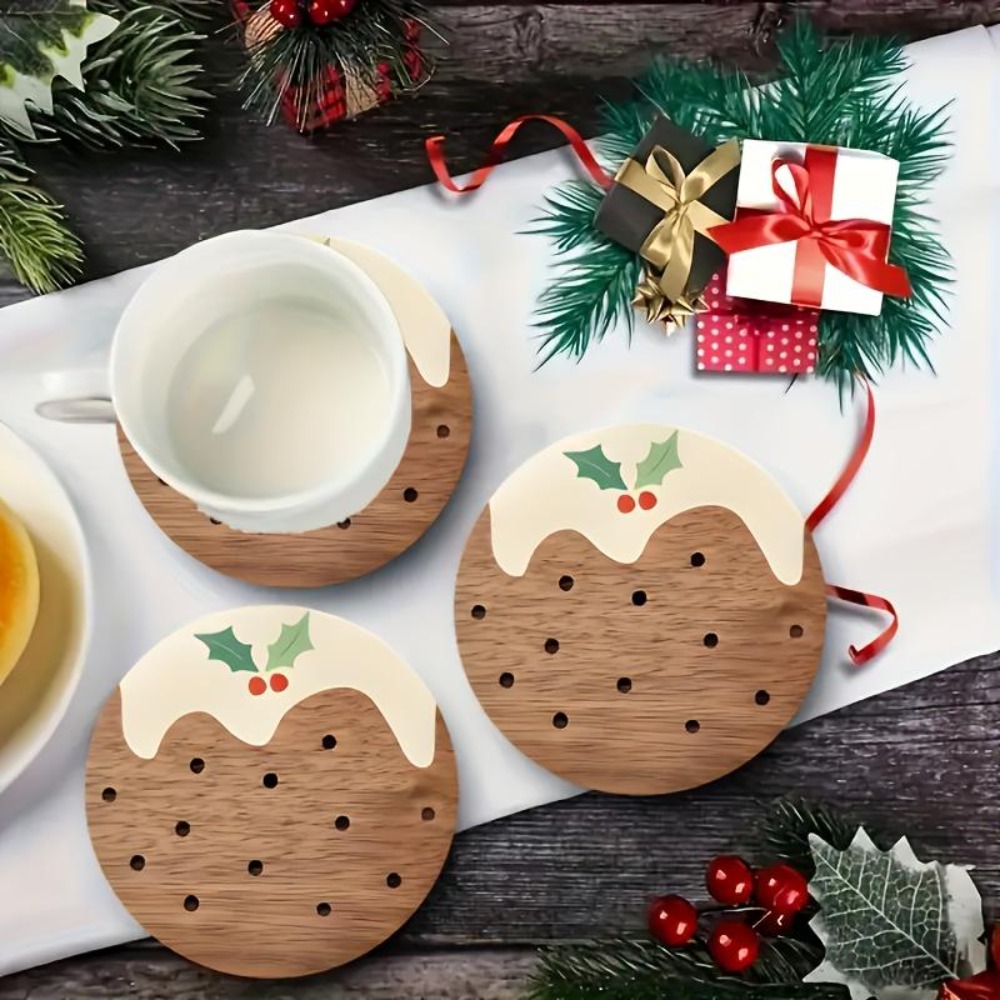 Ensemble de sous-verres en boi - Coffee Tea And Sugar Set avis et prix