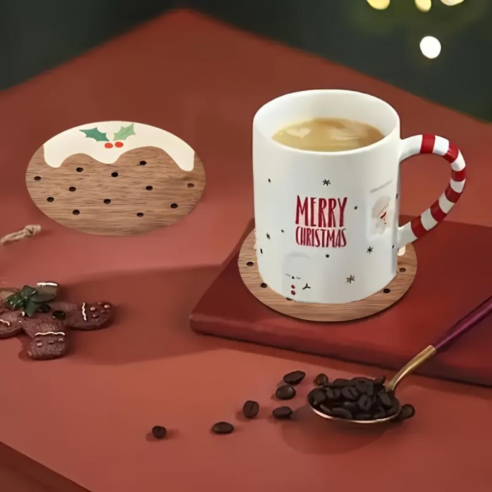 Ensemble de sous-verres en boi - Coffee Tea And Sugar Set avis et prix