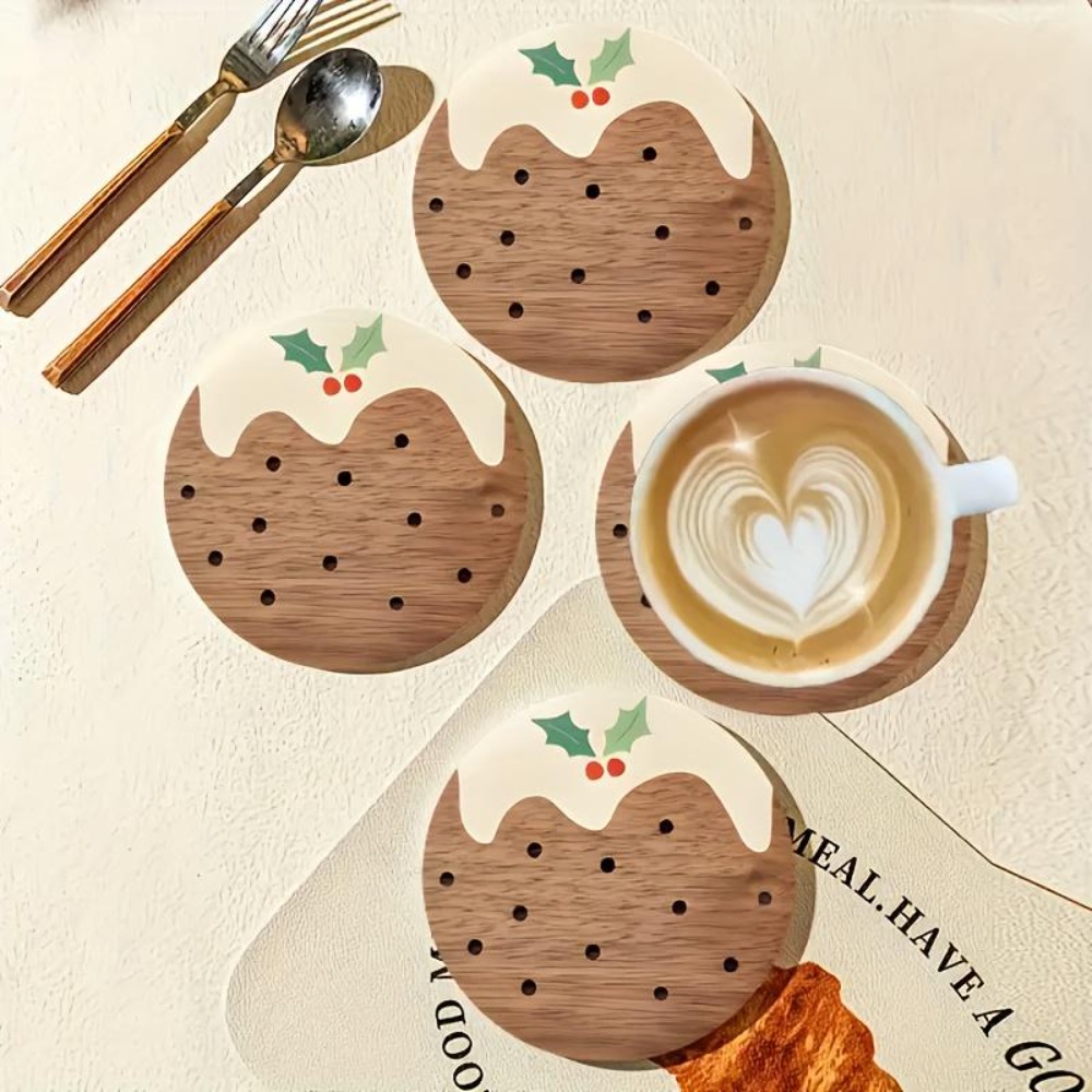 Ensemble de sous-verres en boi - Coffee Tea And Sugar Set avis et prix