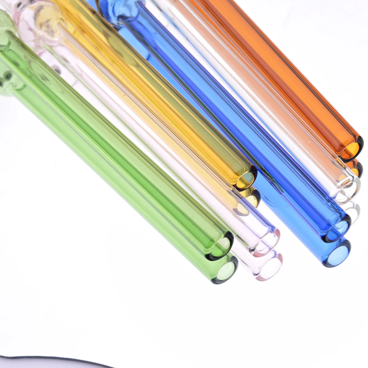 4pcs Wide 12mm Glass Straw Set - Coffee Tea And Sugar Set avis et prix