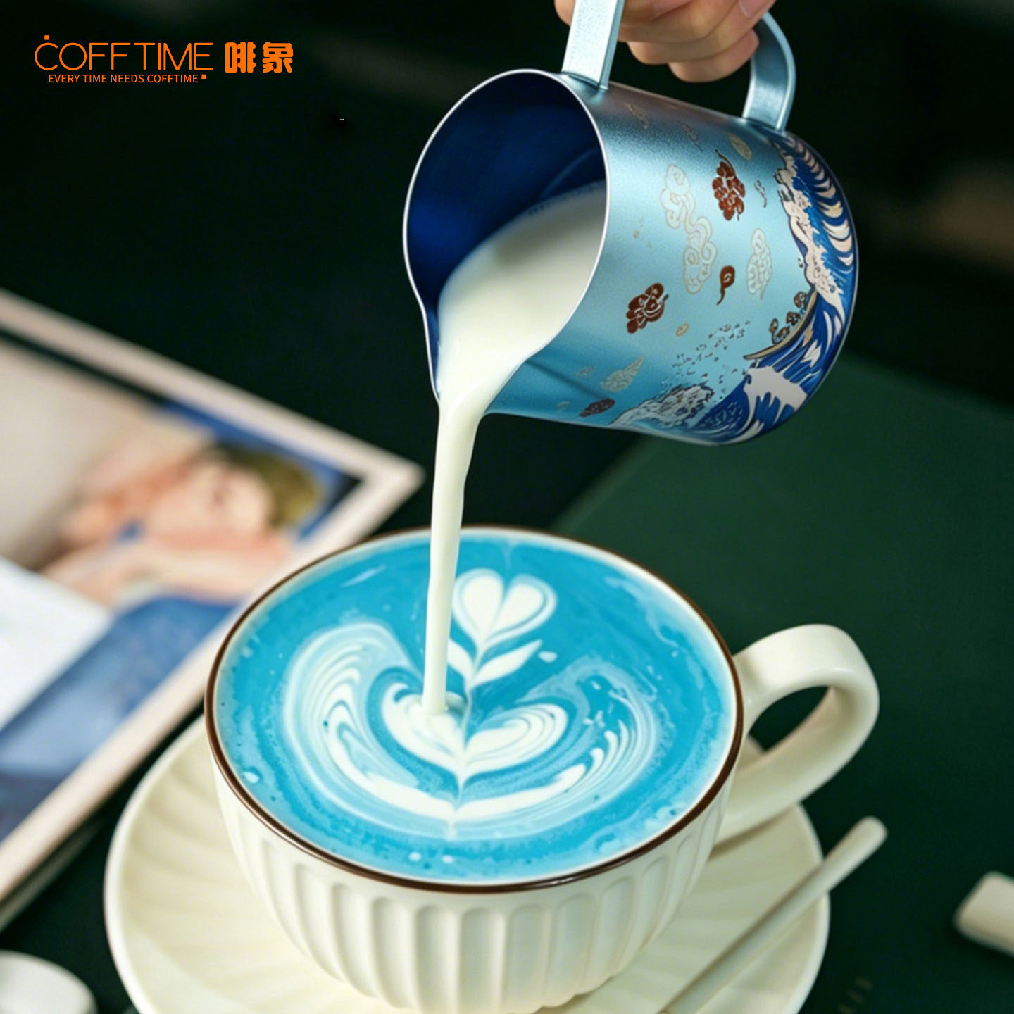 Pichet à mousse de lait en tit - Barista Milk Jug avis et prix