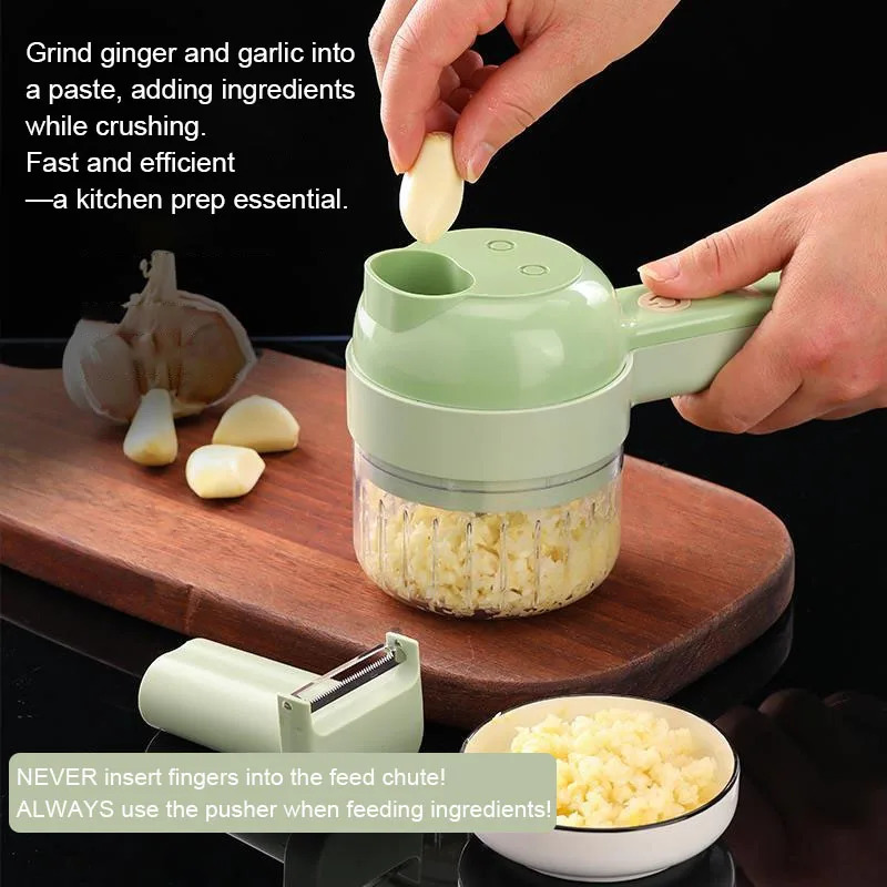 Coupe-légumes électrique 4 en  - Burr Hand Grinder avis et prix